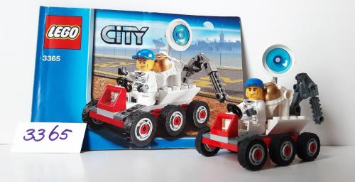Lego space 3365: maanbuggy  Compleet met boekje, geen doos. Set is gemontee