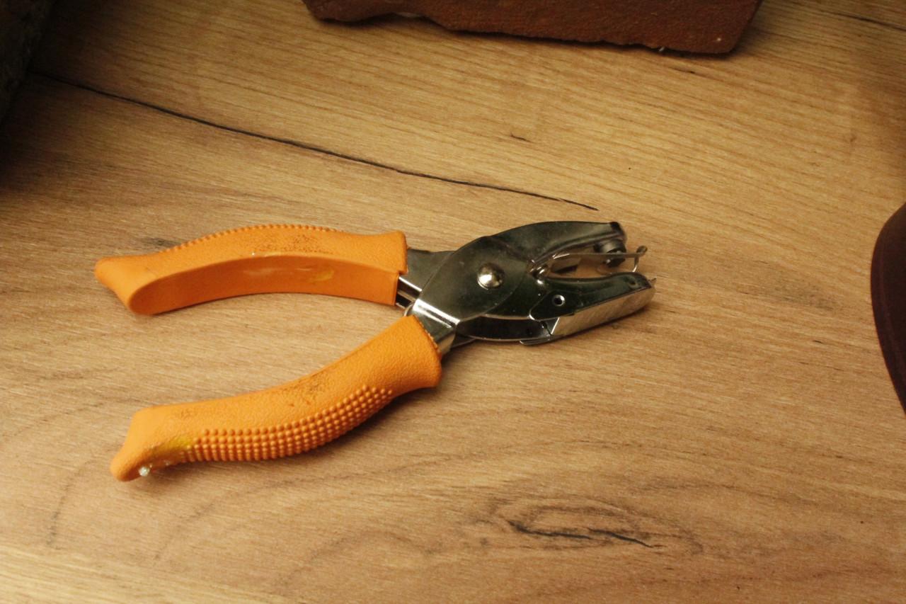 Gaatjestang met sterretjes motief