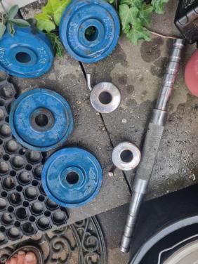 Kleine Halter met extra gewichten..!