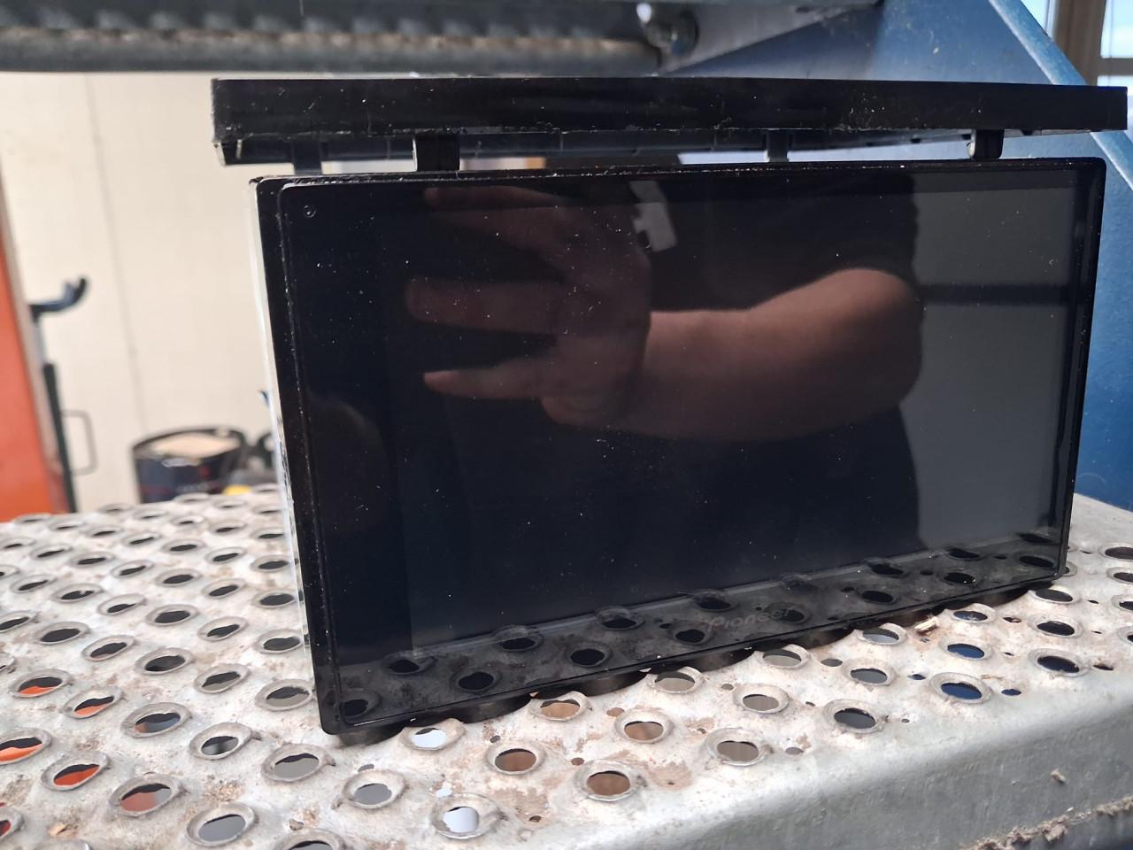 Radio pinoneer scherm