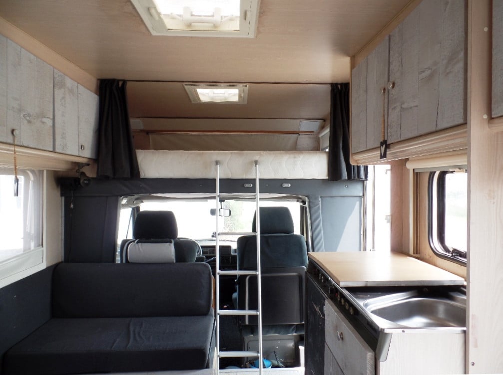 Dethleffs alkoof camper voor 5 personen