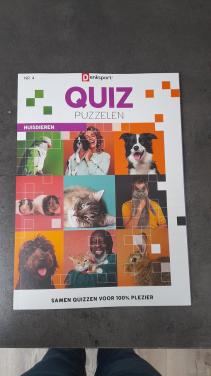 Quiz puzzelen huisdieren