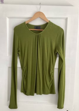 Mosgroene t shirt maat Xl gedragen maar nog heel netjes