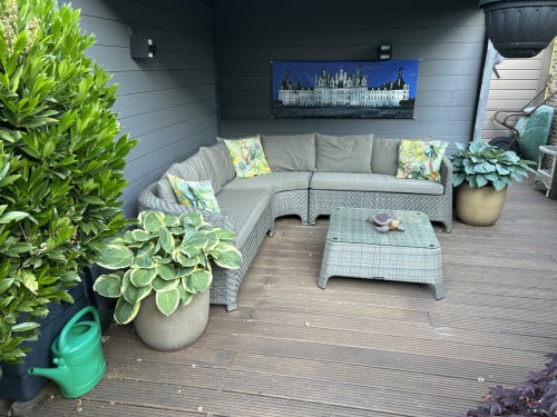 Prachtige Loungeset 240 x 240 cm