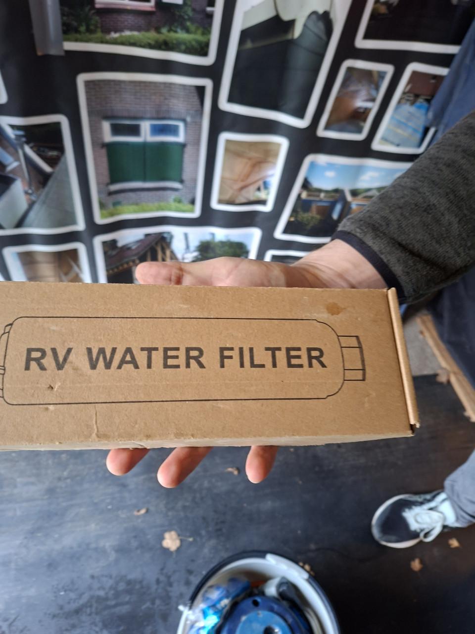 Rv water filter