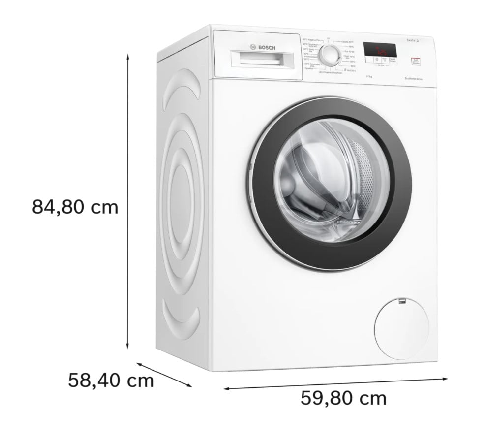 🧺 Bosch WAJ28072NL – 7kg | 1400 toeren | (Nieuw)