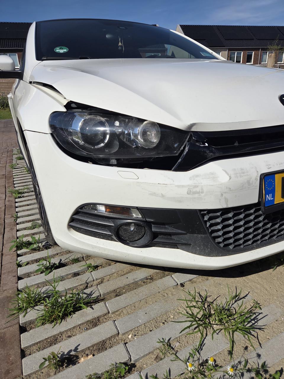Volkswagen-Scirocco uit 2009 (Schade autol