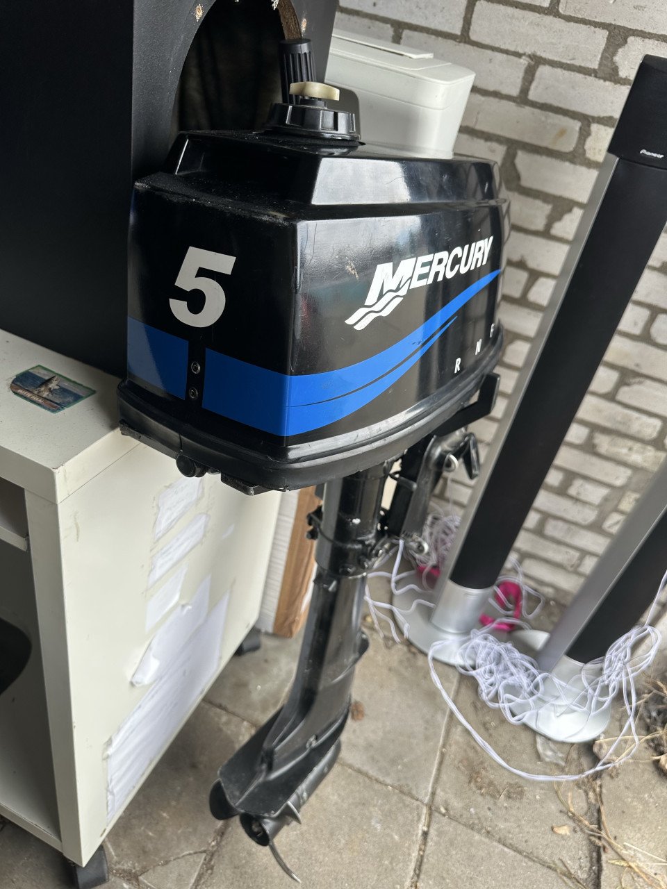 Buitenboordmotor mercury 5 pk 2 takt kortstaart