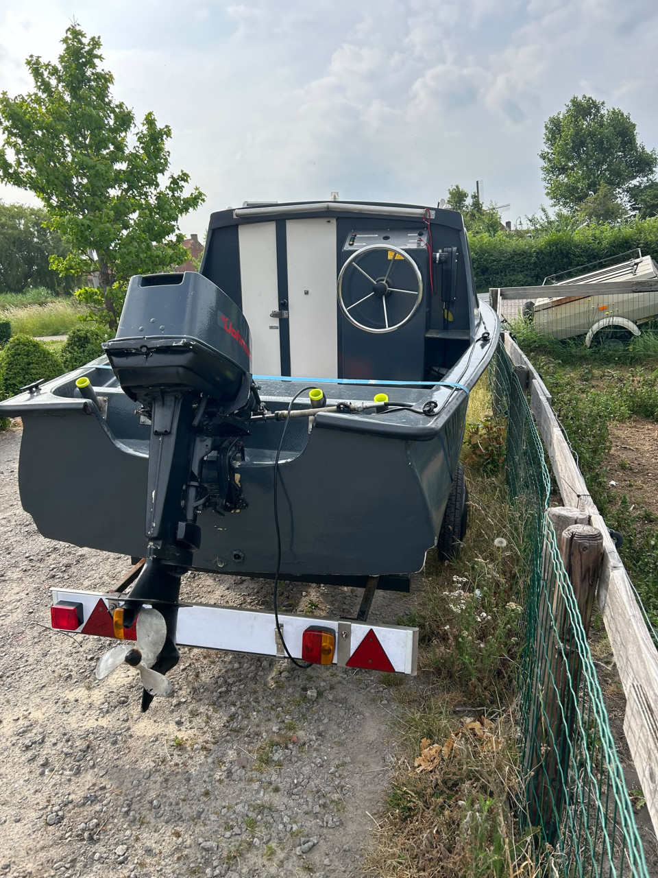 Te koop vis bootje