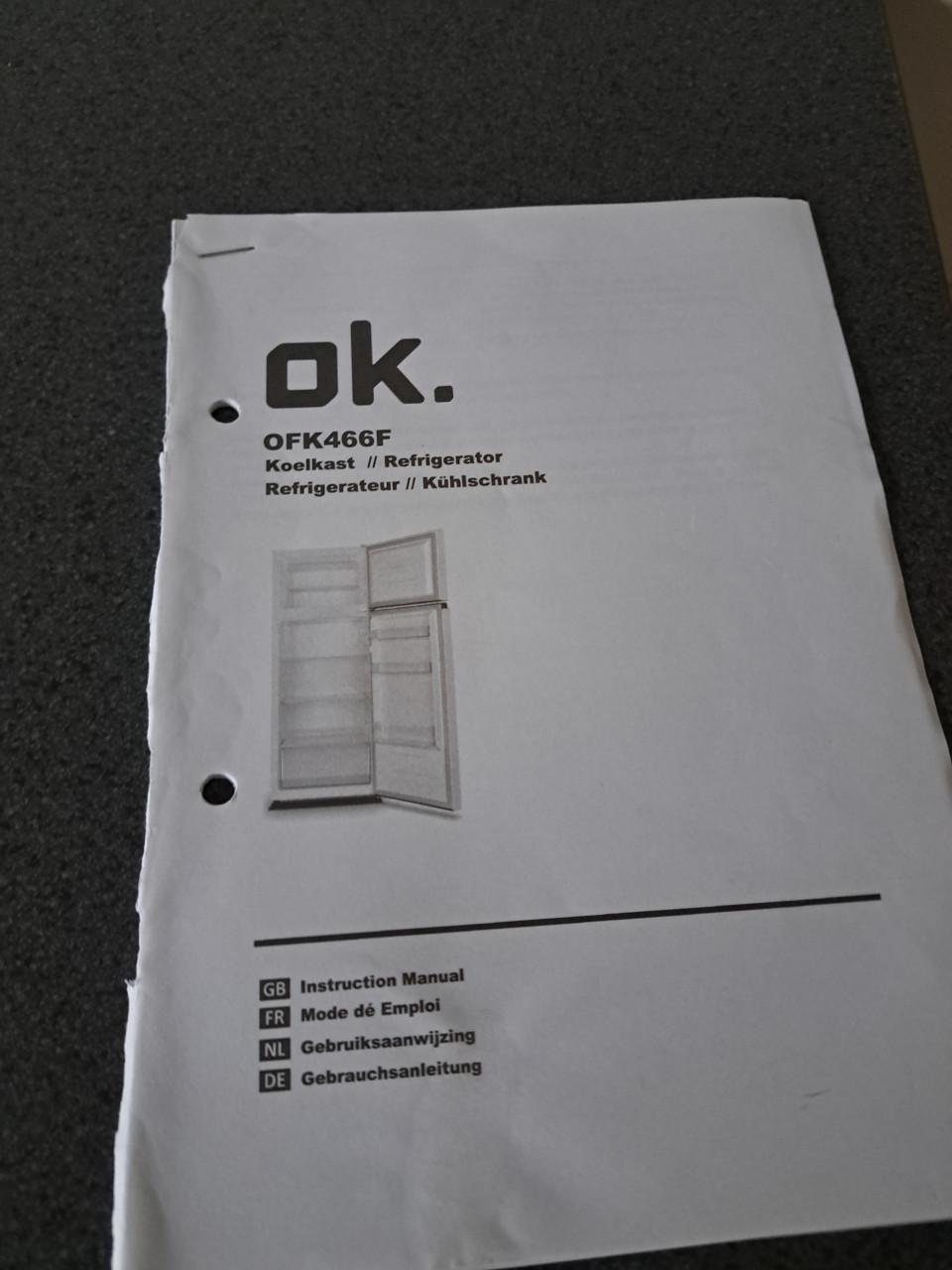 Koelkast met vriesvakje