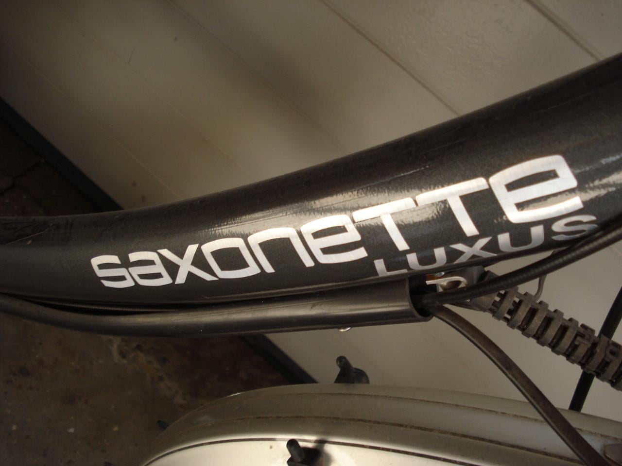 I.g.st.z. snorfiets Saxonette de Luxe met Electr Start + kenteken