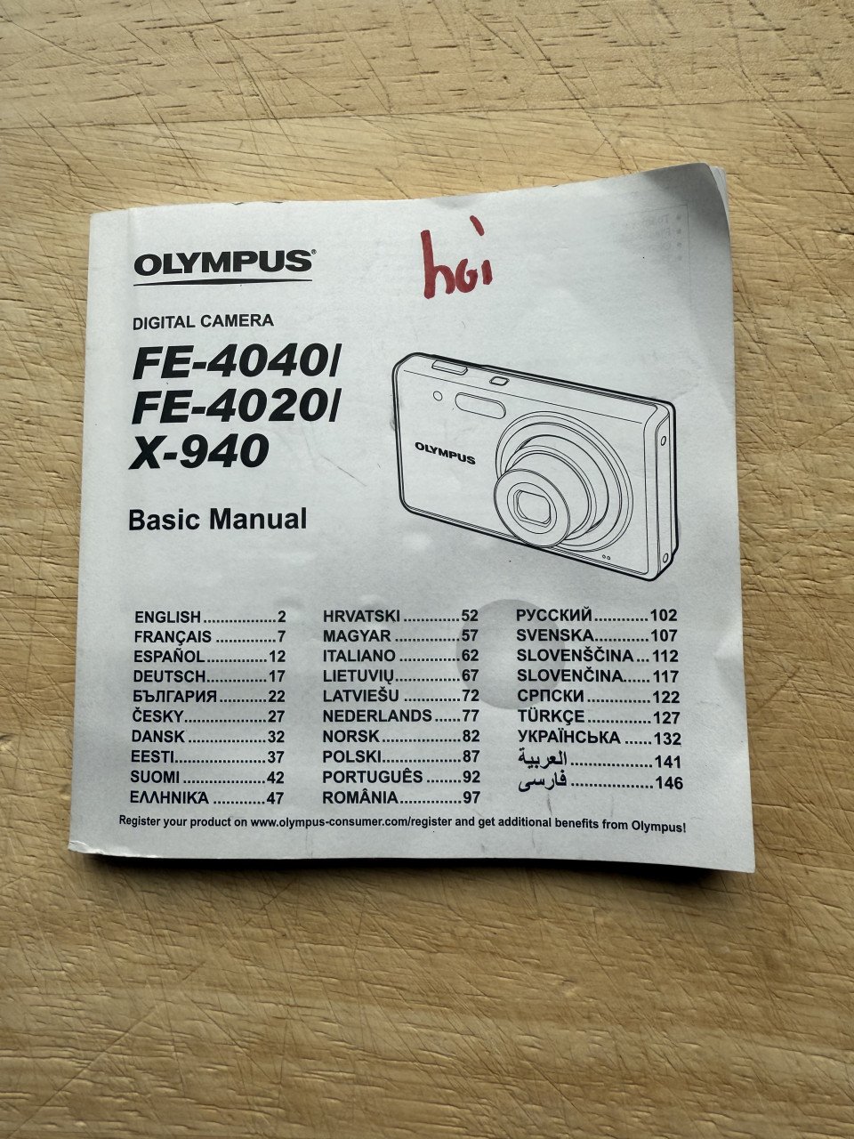 Olympus digitale compact camera X-940