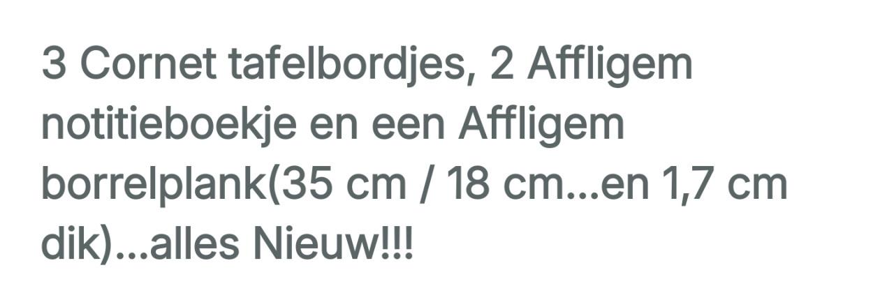 Mancave Cornet / Affligem