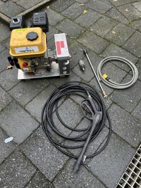 Mobile hogedrukreiniger benzine