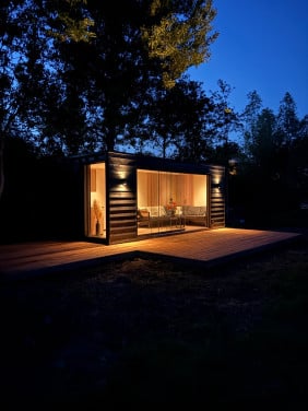 Moderne veranda/tuinkamer