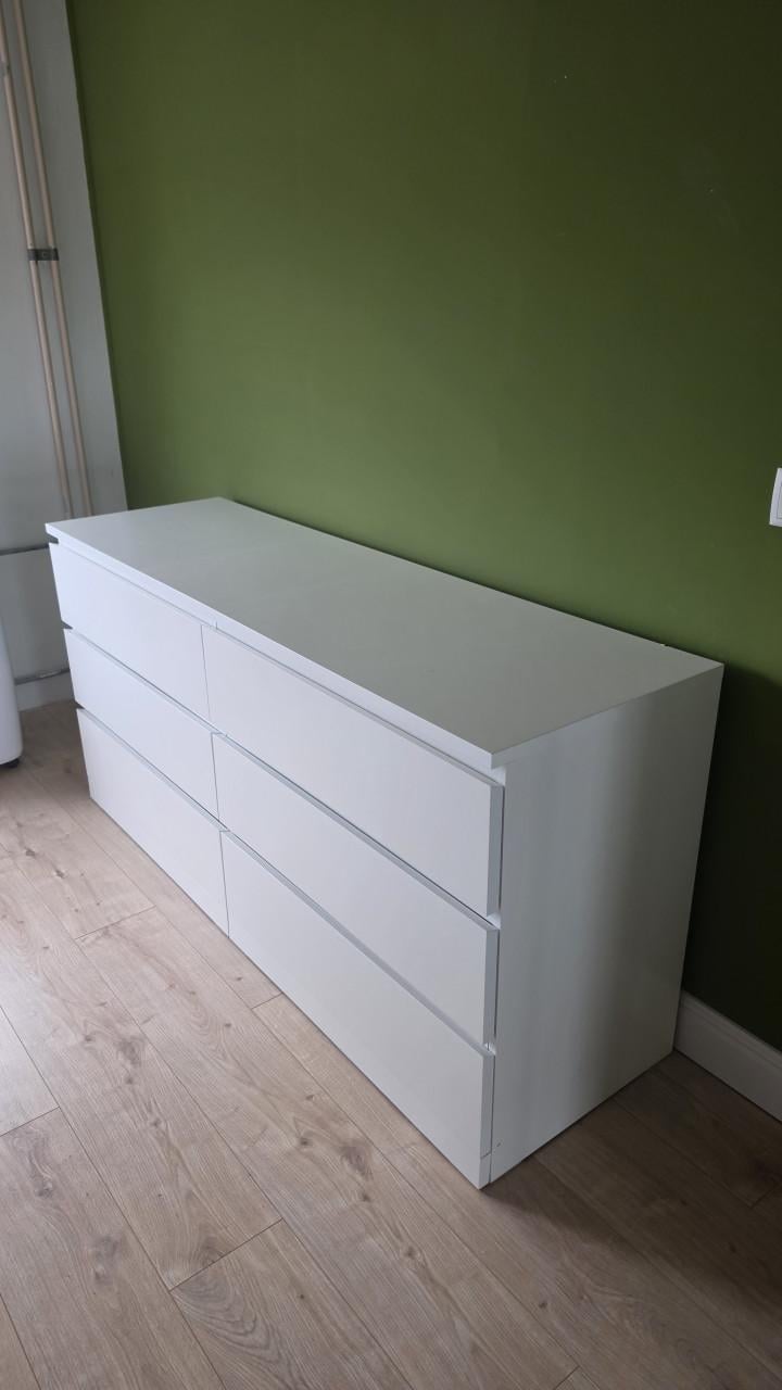 Ikea Malm kast 6 lades