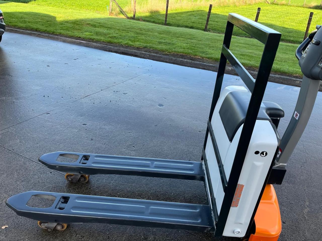 Stihl elektrische palletwagen