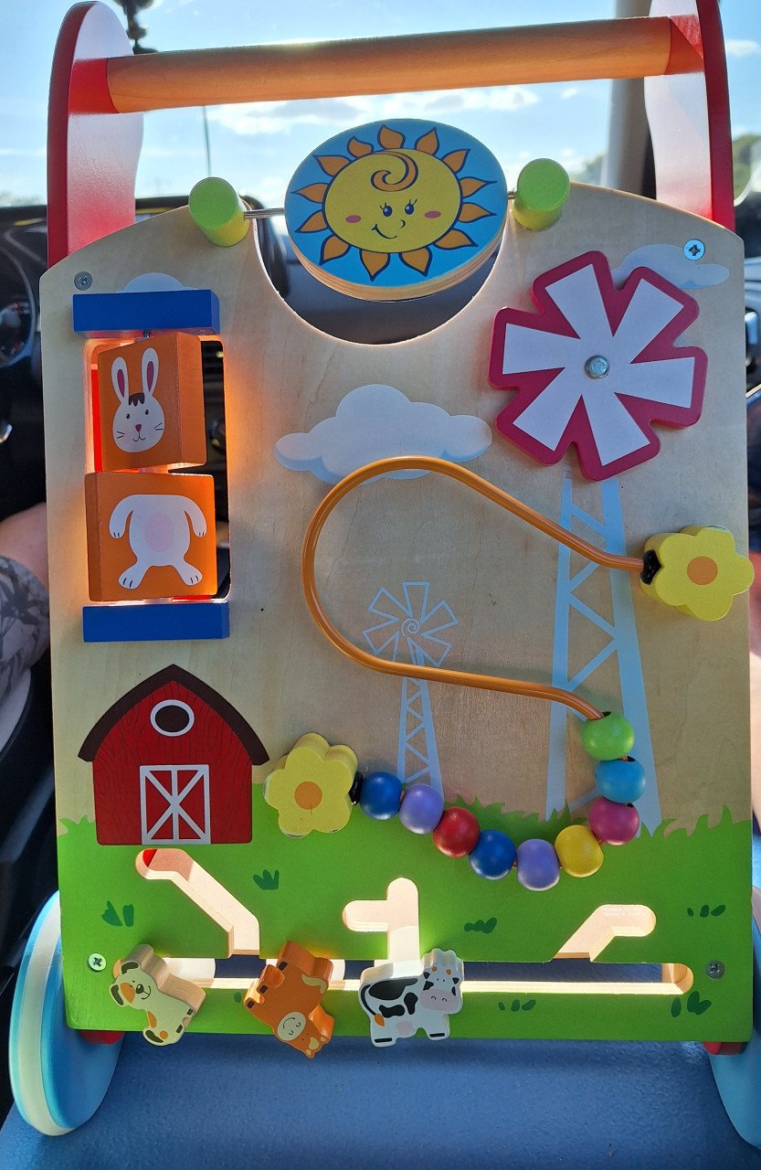 Loopwagen voor kleine kindjes