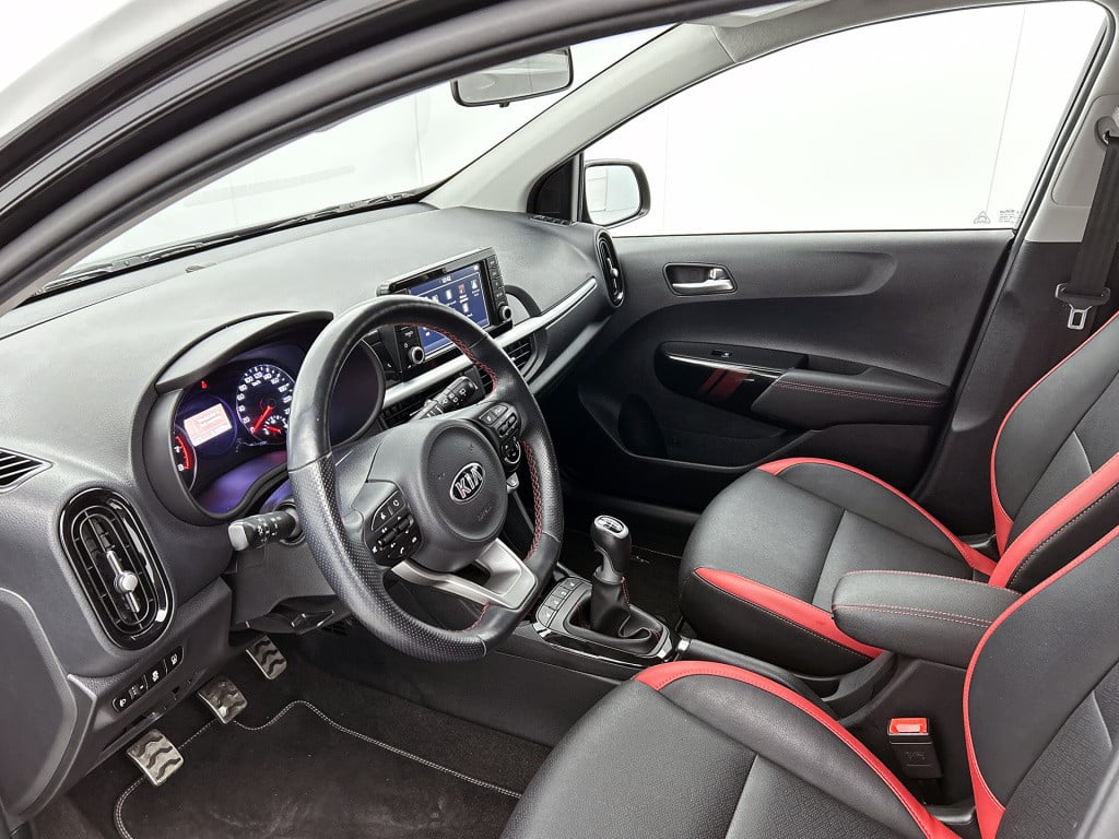 Kia Picanto 1.0 t-gdi gt-line | leder | airco | rood accenten |