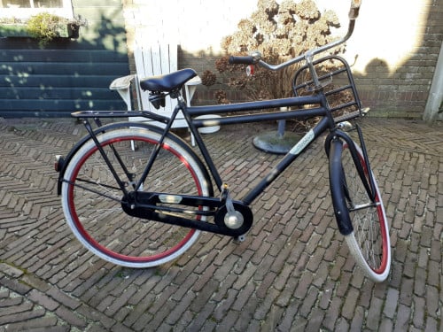 Herenfiets kleur zwart