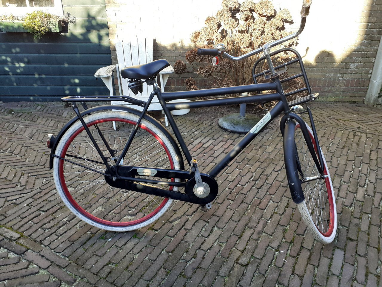 Herenfiets kleur zwart
