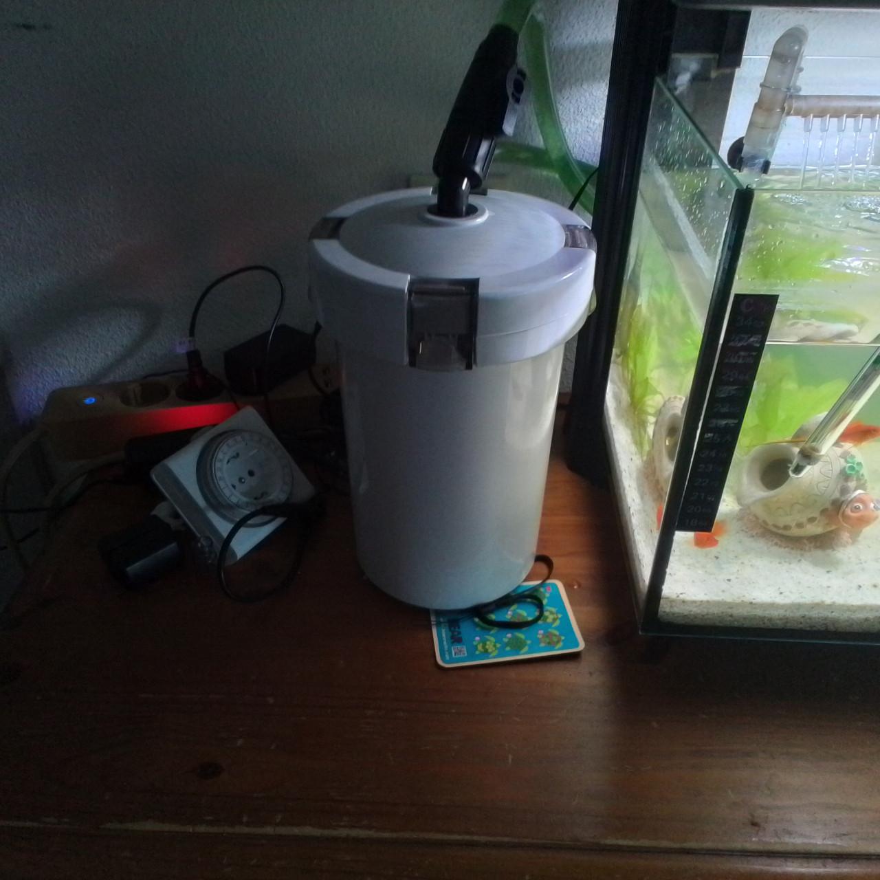 Superfish aquarium met buiten filter