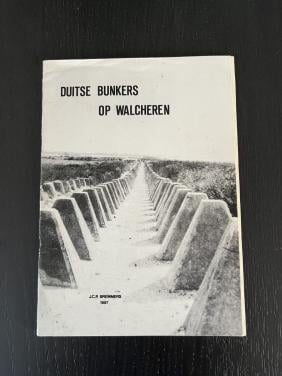 Duitse bunkers op Walcheren- J.C.P. Bremmers (boekwerkje)
