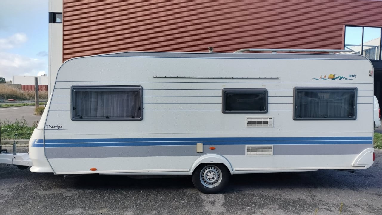 Hobby Prestige 540 (2000) met voortent