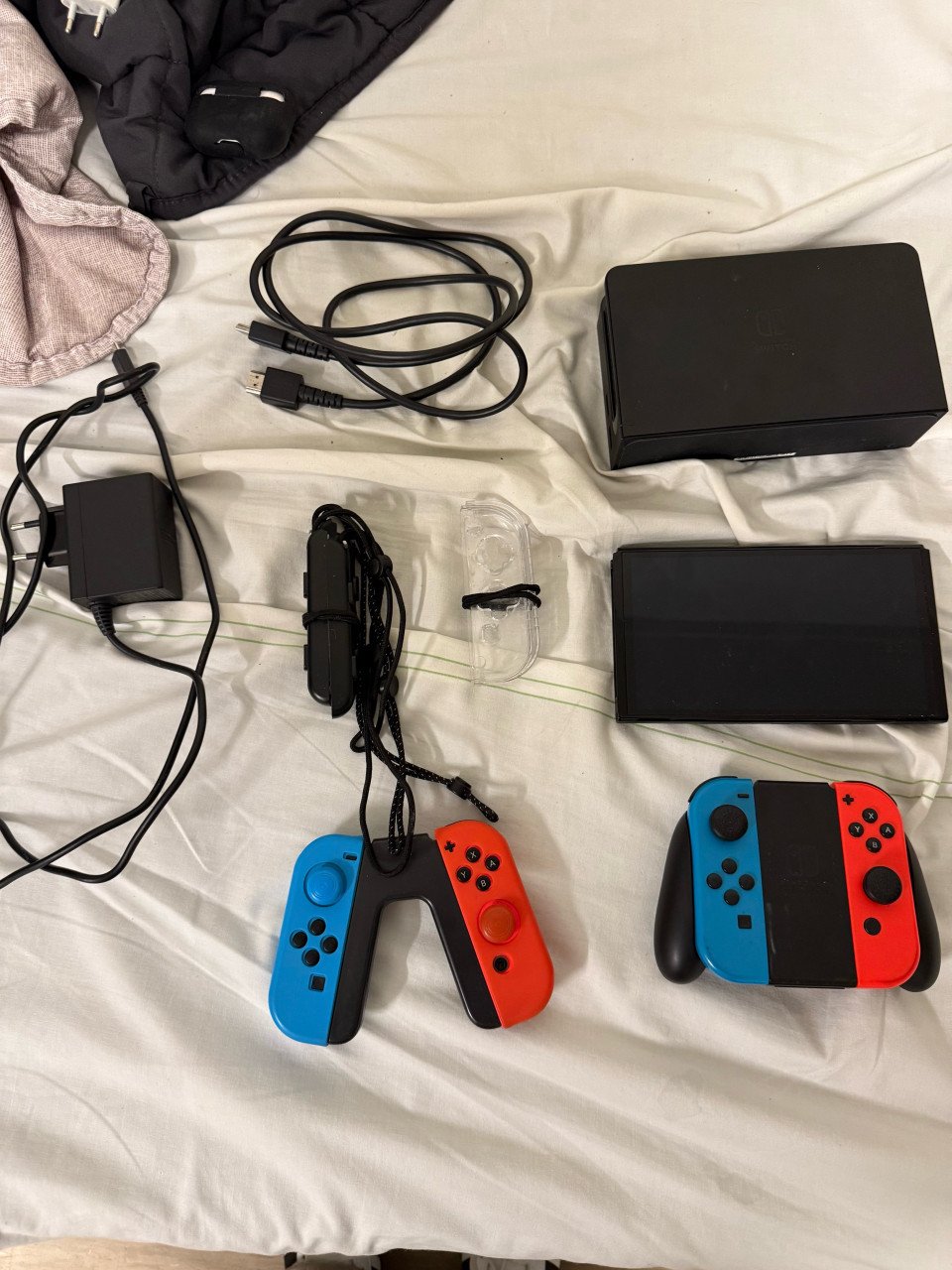 Nintendo switch oled + accessoires