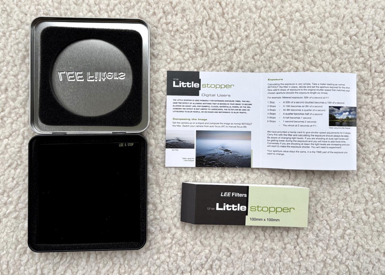 LEE neutraal grijsfiler - Little Stopper - nieuw