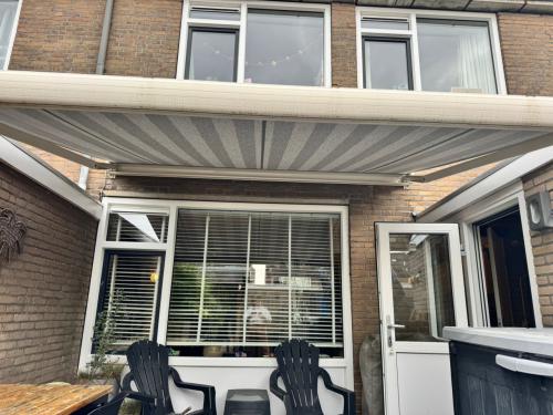 Elektrisch zonnescherm 350x280 cm