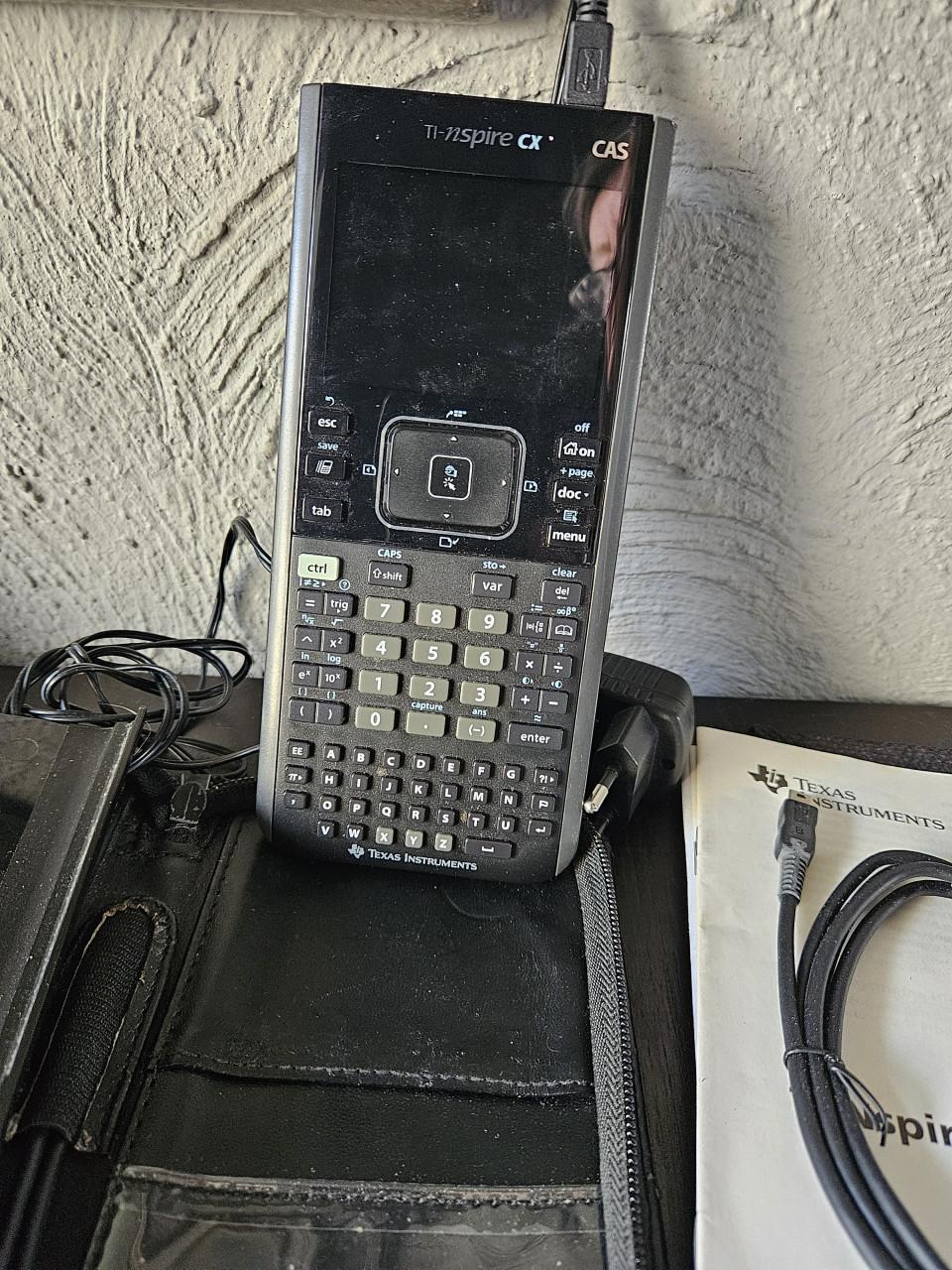 Texas Instruments TI-Nspire CX Handheld met handleiding