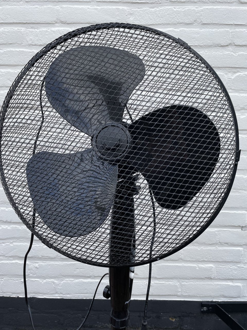 2x BESTRON Zwarte Ventilator 3 standen NIEUW!!!