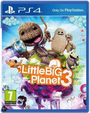 ZGAN PS4 game,little big planet 3, geen krasje