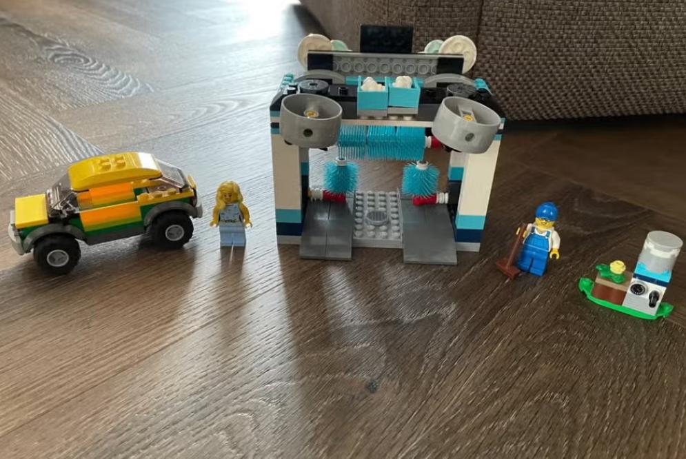City lego: Autowasserette 60362