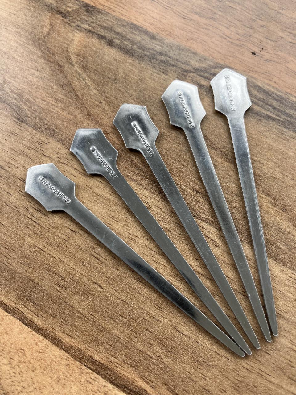 Cocktailprikkers 5st. - jaren '70