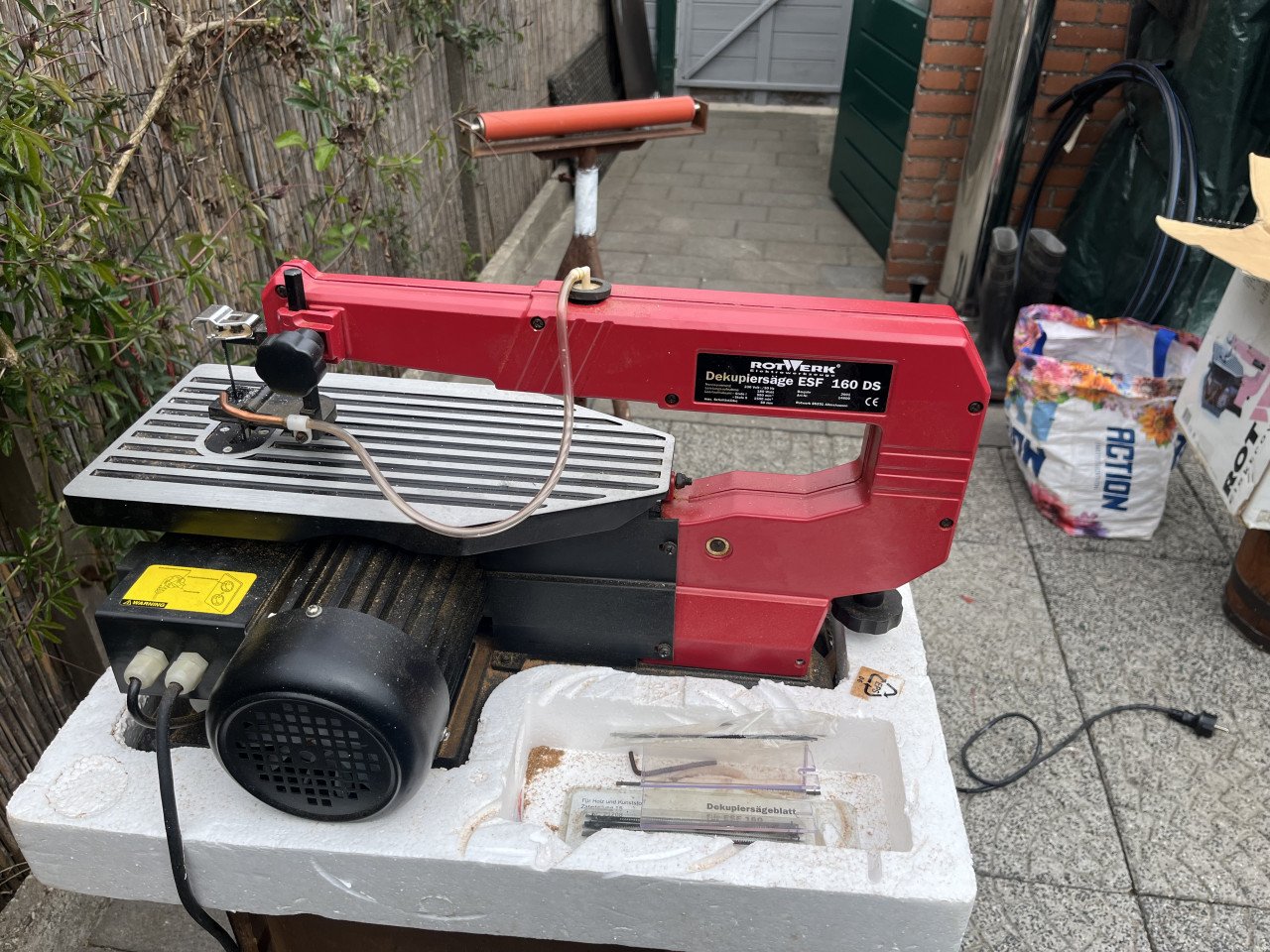 Figuurzaagmachine RotWerk ESF 160DS -180 W