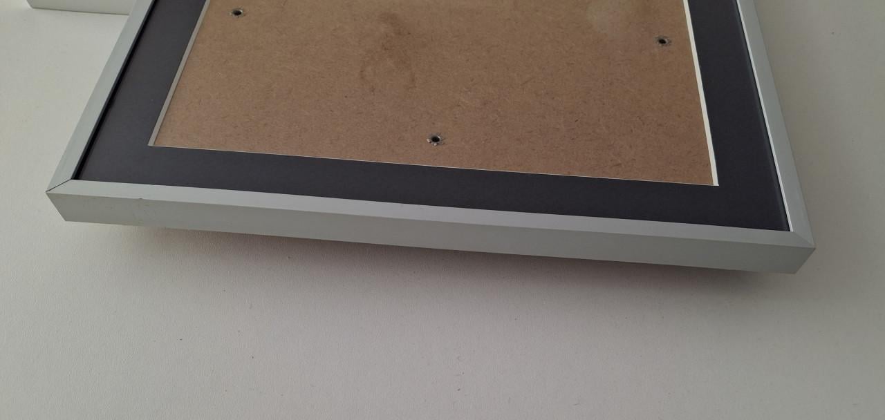 2 foto-wissellijsten met aluminium lijst