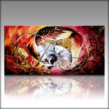 " Exceptional "  prachtig Acrylschilderij van Gia Hung