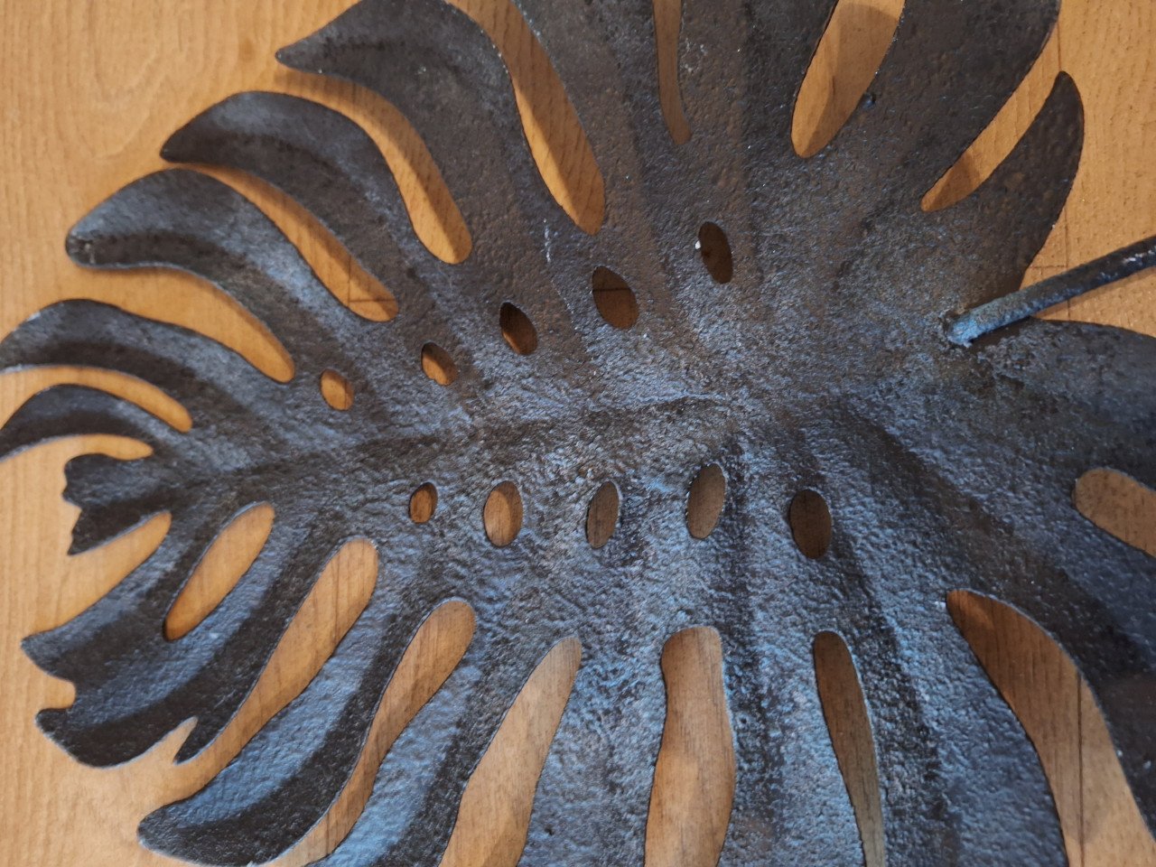 Metalen decoratie