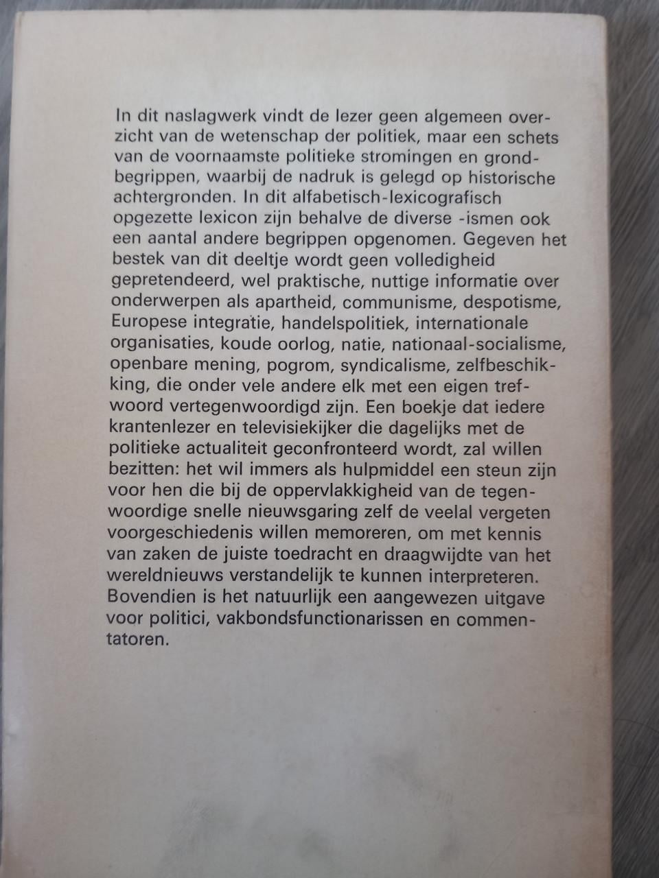 Oosthoek Lexicon Politiek