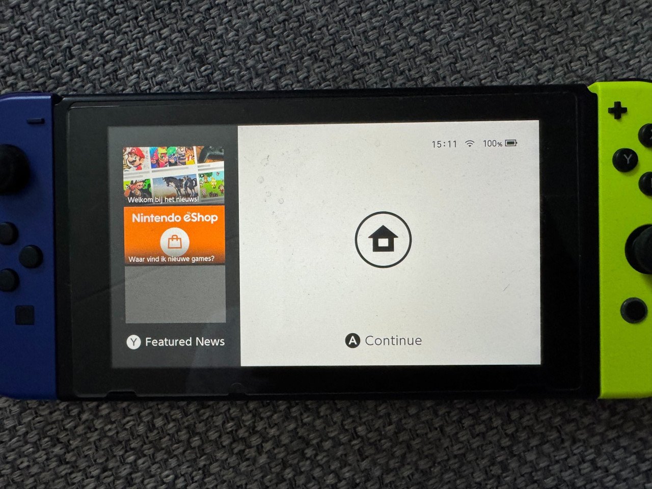 Nintendo Switch met games