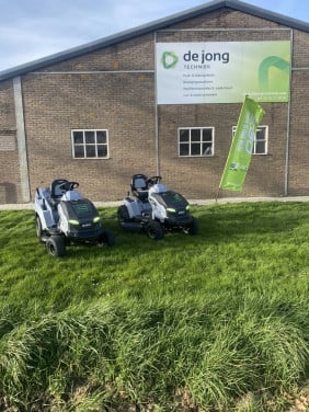 EGO accu zitmaaier met opvang
