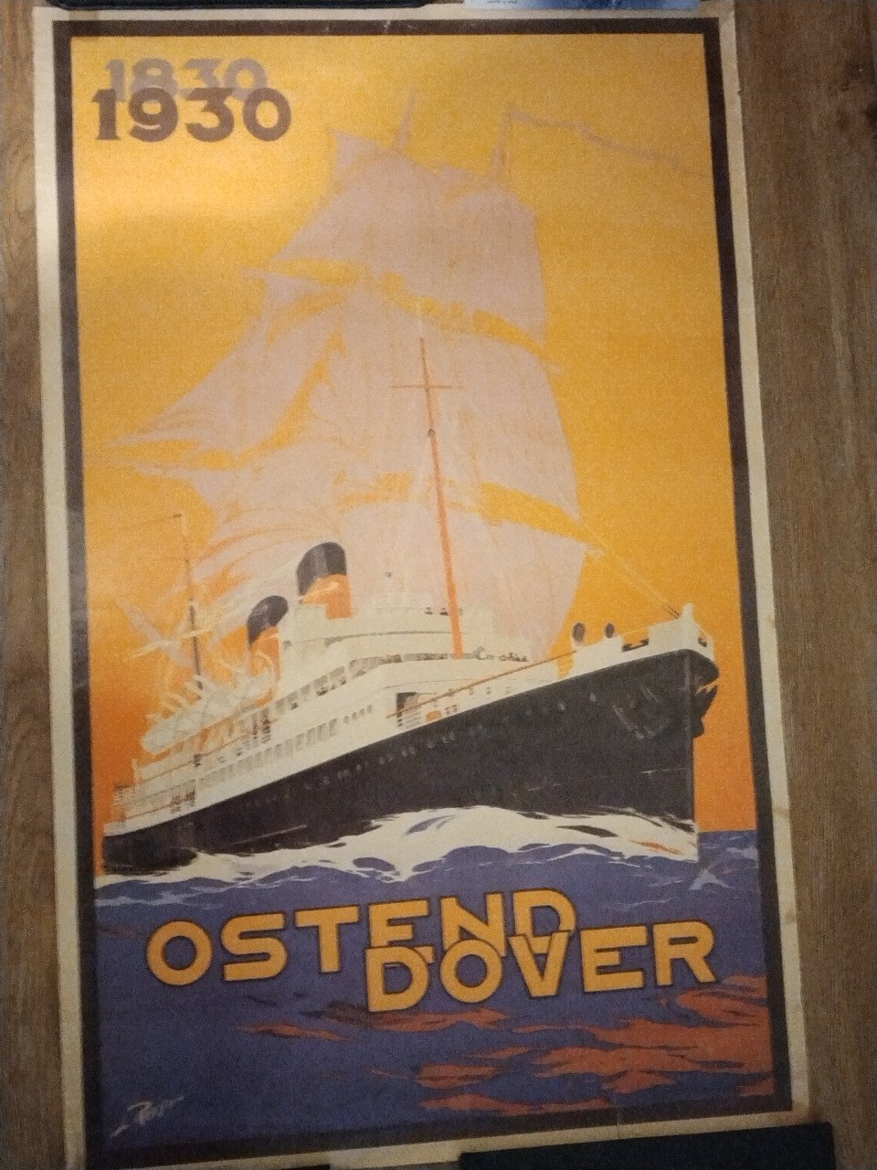 2 Vintage Reisposters uit 1988