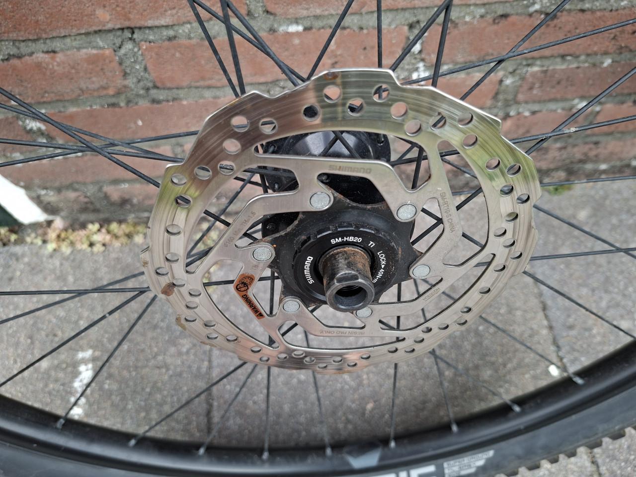Mountainbike wielset boost