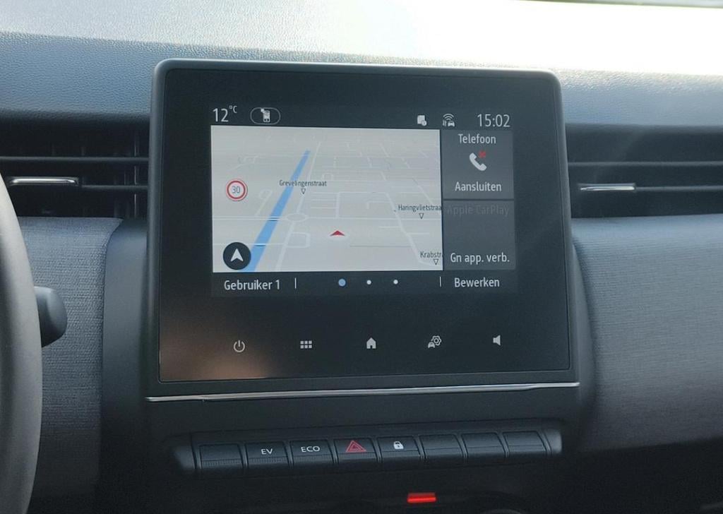 Renault Clio 1.6 e-tech full hybrid 145 evolution - navigatie