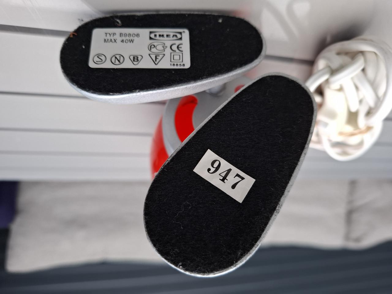 Vintage lamp uit de jaren 90.