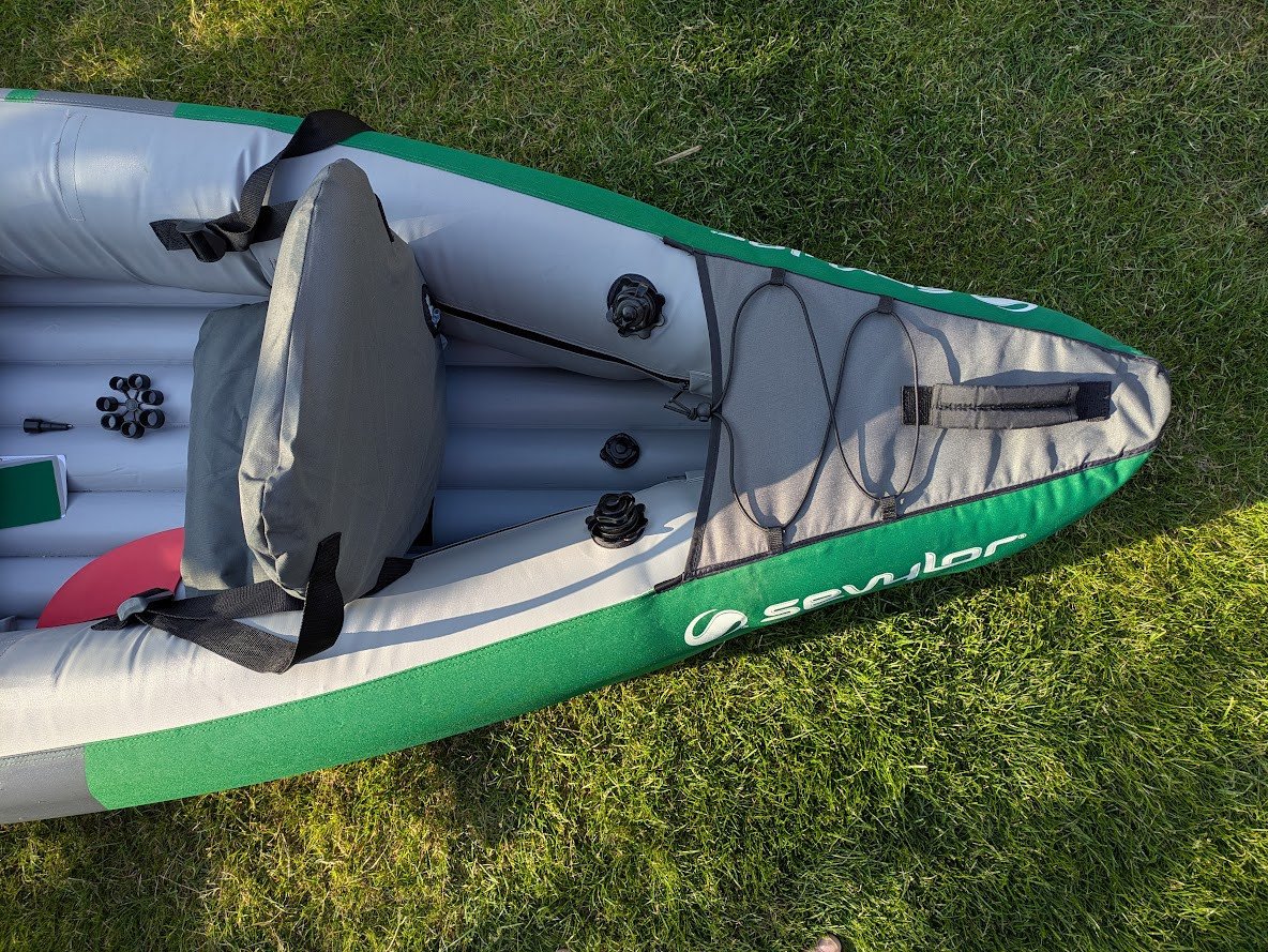 Kayak; Sevylor Adventure Plus