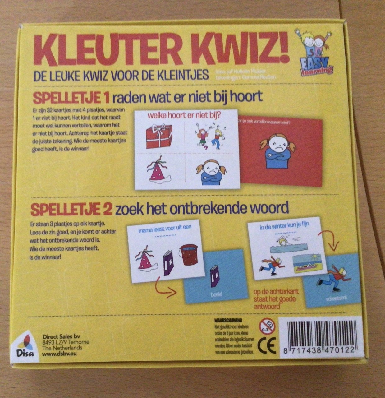 Early Learning kleuterkwiz