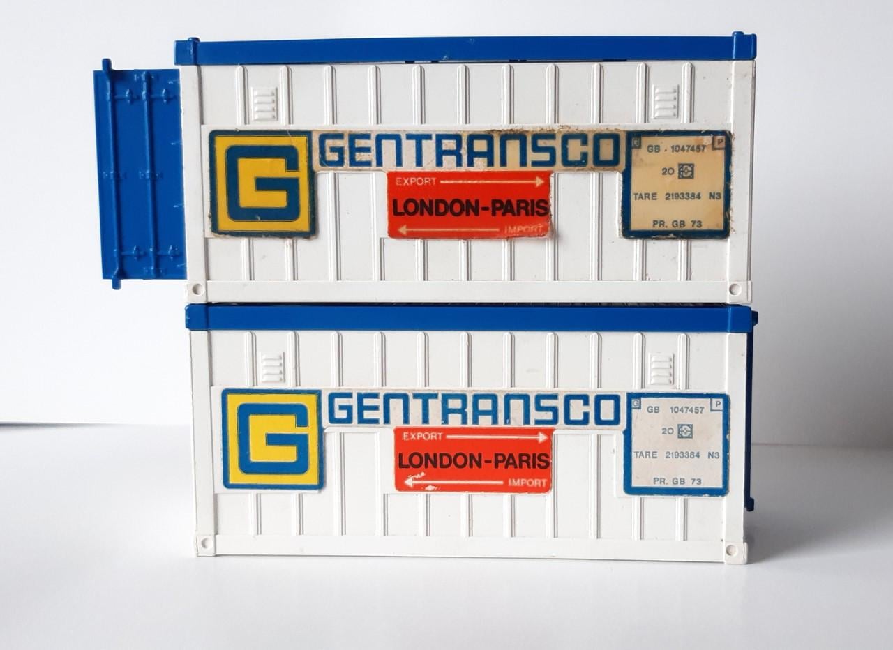 Matchbox Gentransco containers